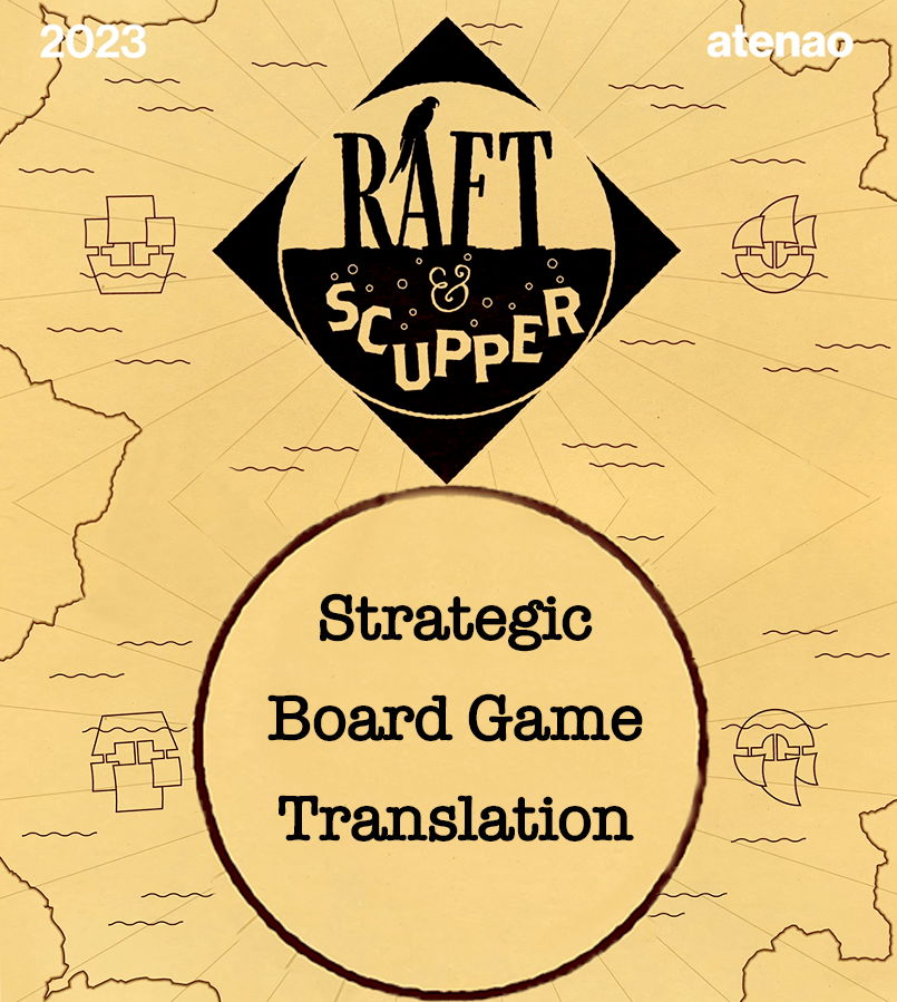 Traduction de jeu de société : « Raft & Scupper »