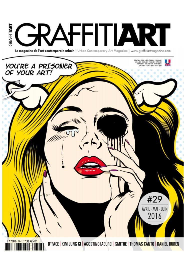 couverture magazine Graffiti Art